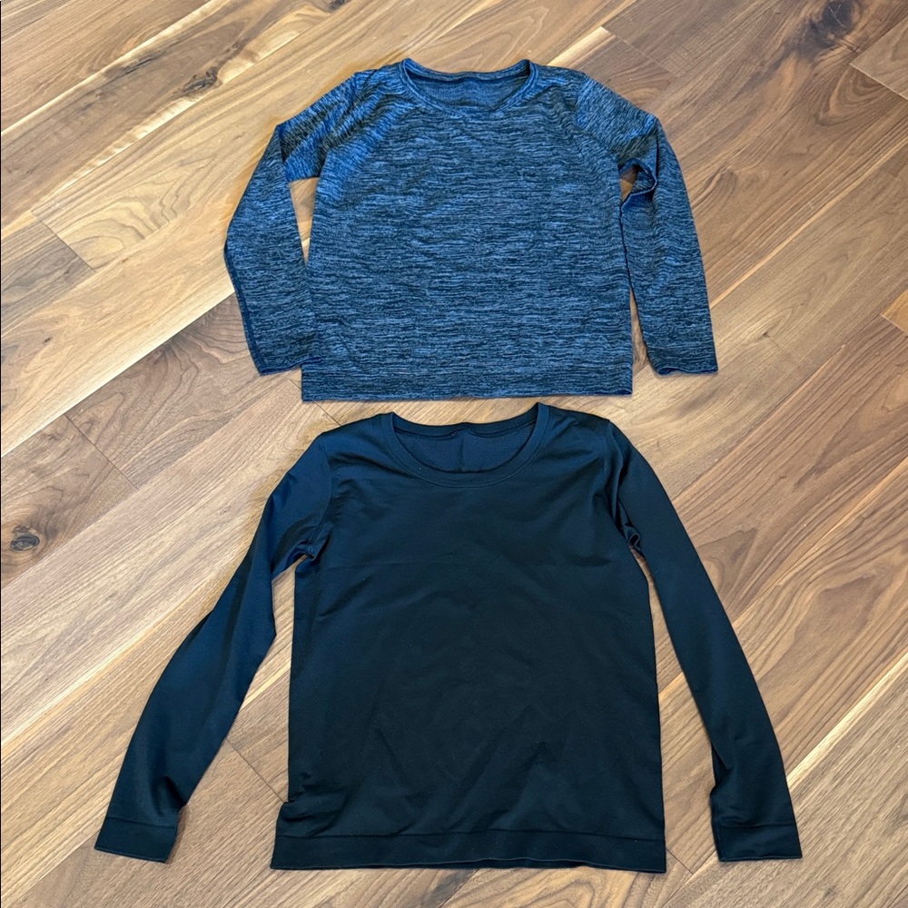 Lululemon tops. EUC. Not sure of size but either a 6 or 8. Tags are removed.